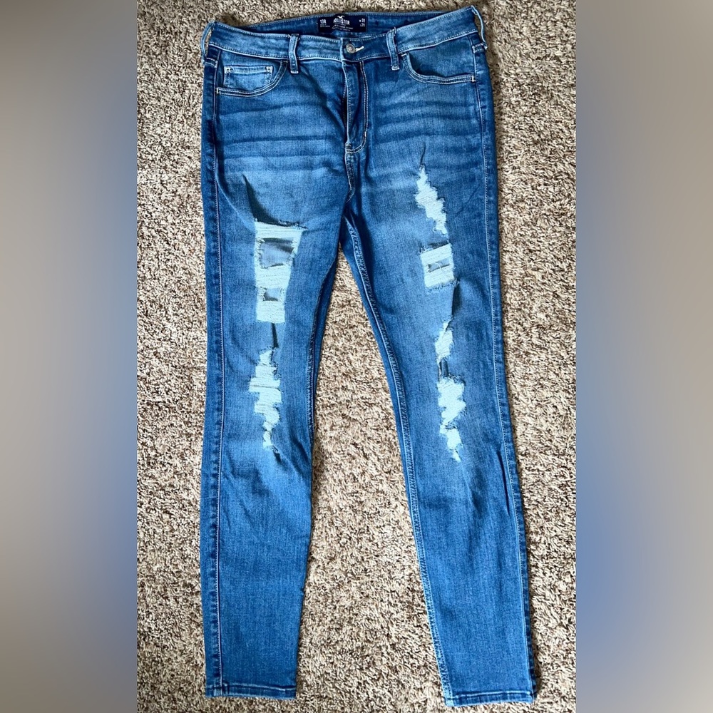 Holister high-rise super skinny 13R